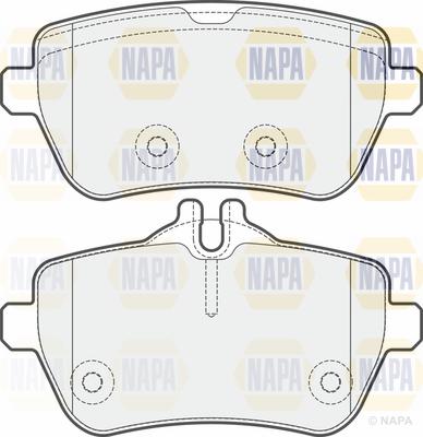 NAPA PBP7731 - Комплект спирачно феродо, дискови спирачки vvparts.bg