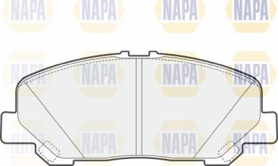 NAPA PBP7723 - Комплект спирачно феродо, дискови спирачки vvparts.bg