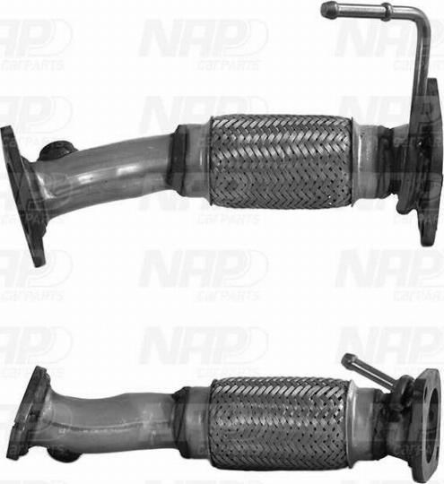 NAP carPARTS CAC10642 - Изпускателна тръба vvparts.bg