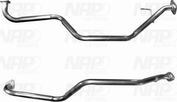 NAP carPARTS CAC10154 - Изпускателна тръба vvparts.bg