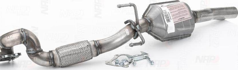 NAP carPARTS CAD10480 - Катализатор vvparts.bg