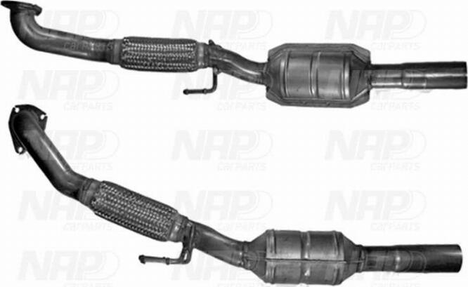 NAP carPARTS CAD10431 - Катализатор vvparts.bg