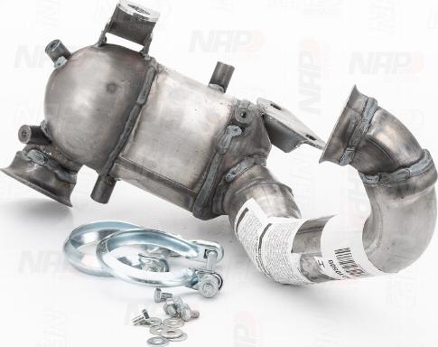 NAP carPARTS CAD10500 - Катализатор vvparts.bg