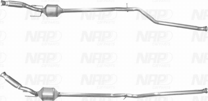 NAP carPARTS CAD10586 - Катализатор vvparts.bg