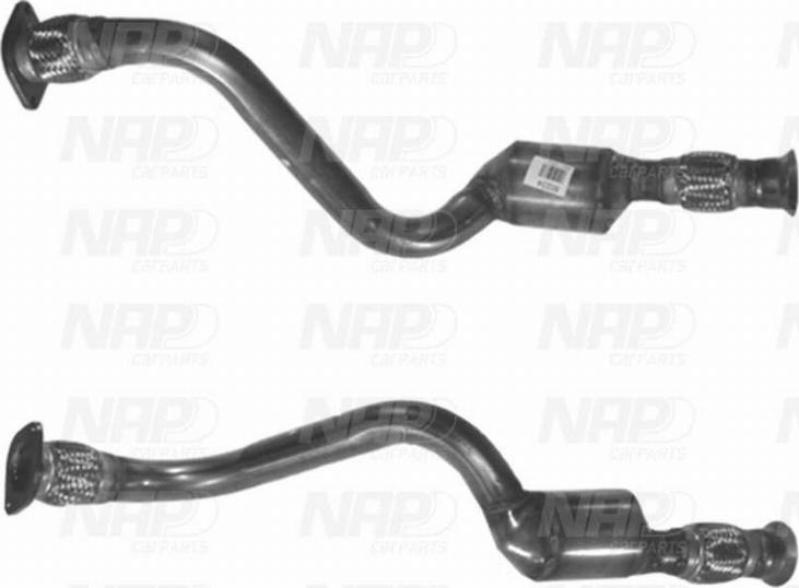 NAP carPARTS CAD10581 - Катализатор vvparts.bg