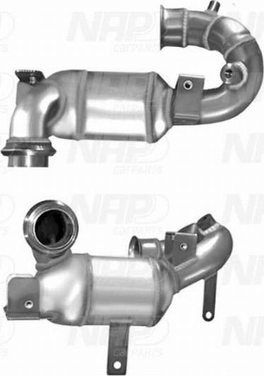 NAP carPARTS CAD10534 - Катализатор vvparts.bg