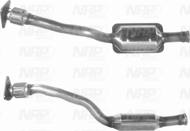 NAP carPARTS CAD10570 - Катализатор vvparts.bg