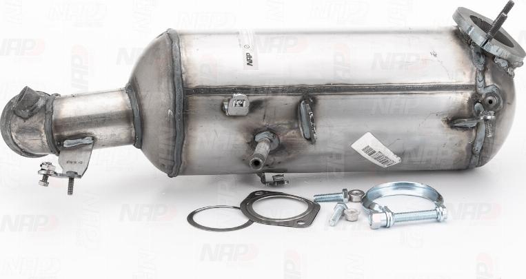 NAP carPARTS CAD10638 - Филтър за сажди / твърди частици, изпускателна система vvparts.bg