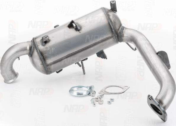 NAP carPARTS CAD10094 - Филтър за сажди / твърди частици, изпускателна система vvparts.bg