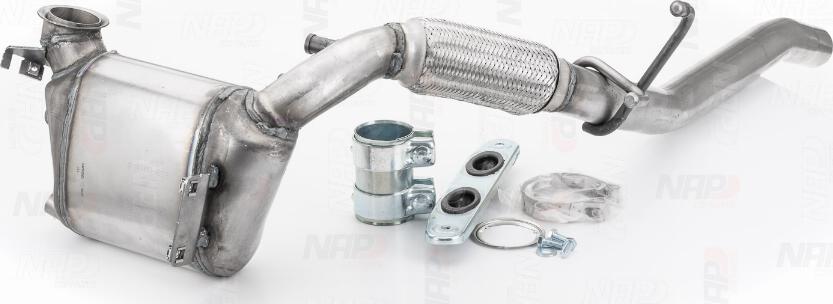 NAP carPARTS CAD10009 - Филтър за сажди / твърди частици, изпускателна система vvparts.bg