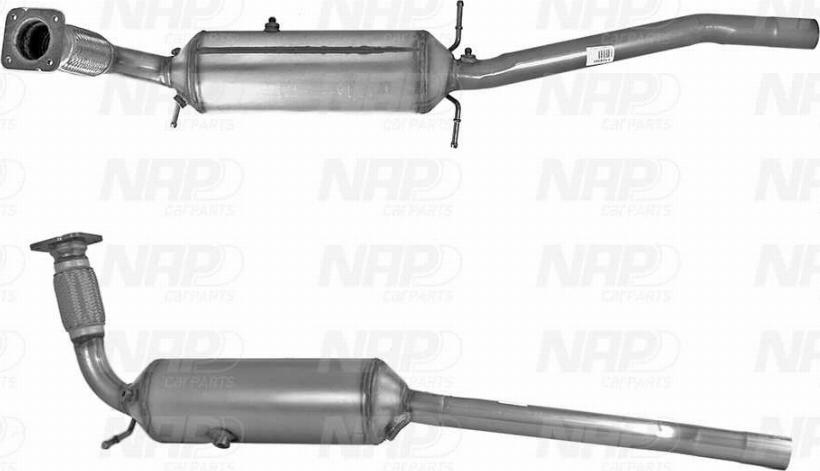 NAP carPARTS CAD10112 - Филтър за сажди / твърди частици, изпускателна система vvparts.bg