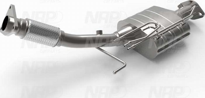 NAP carPARTS CAD10184 - Филтър за сажди / твърди частици, изпускателна система vvparts.bg