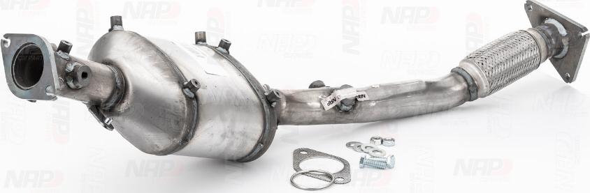 NAP carPARTS CAD10185 - Филтър за сажди / твърди частици, изпускателна система vvparts.bg