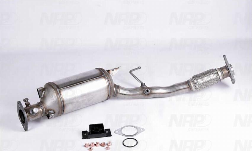 NAP carPARTS CAD10183 - Филтър за сажди / твърди частици, изпускателна система vvparts.bg