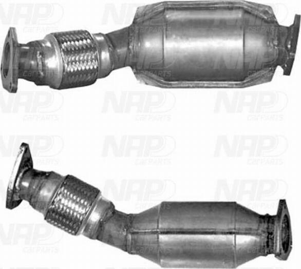 NAP carPARTS CAD10386 - Катализатор vvparts.bg