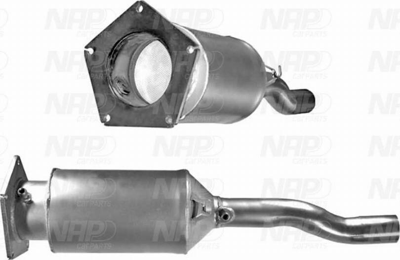 NAP carPARTS CAD10291 - Филтър за сажди / твърди частици, изпускателна система vvparts.bg