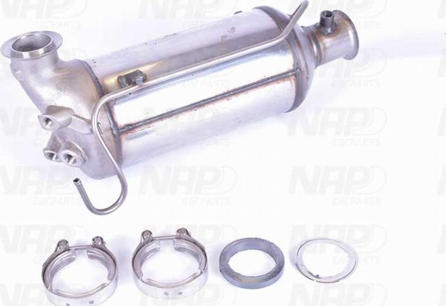 NAP carPARTS CAD10257 - Филтър за сажди / твърди частици, изпускателна система vvparts.bg