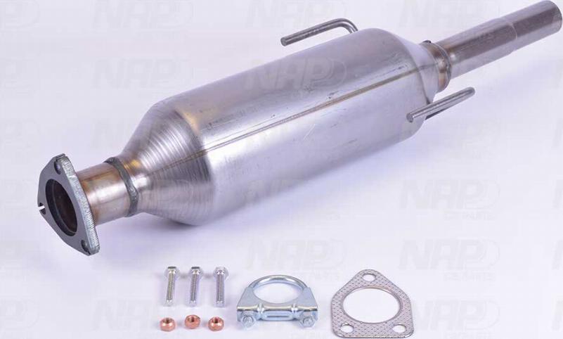 NAP carPARTS CAD10205 - Филтър за сажди / твърди частици, изпускателна система vvparts.bg