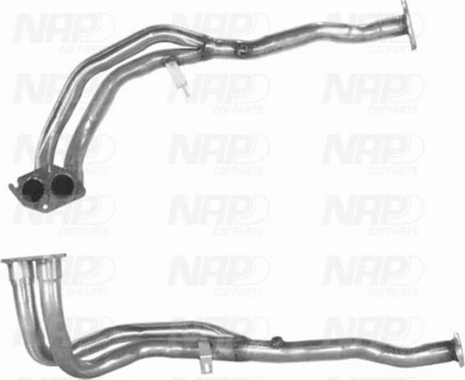 NAP carPARTS CAF10542 - Изпускателна тръба vvparts.bg