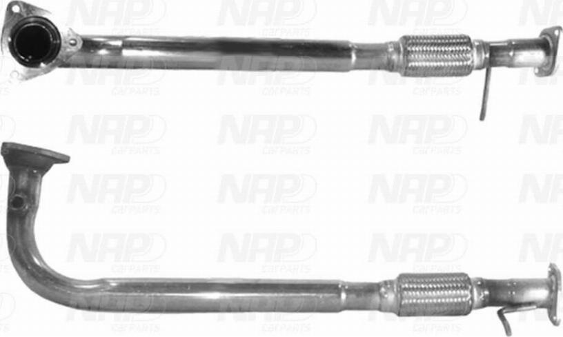 NAP carPARTS CAF10556 - Изпускателна тръба vvparts.bg