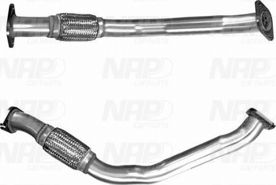 NAP carPARTS CAF10511 - Изпускателна тръба vvparts.bg