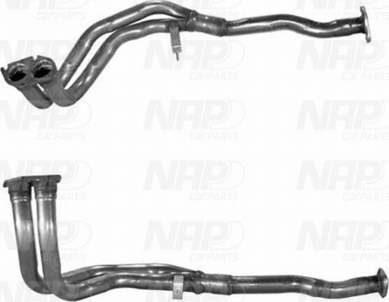 NAP carPARTS CAF10149 - Изпускателна тръба vvparts.bg