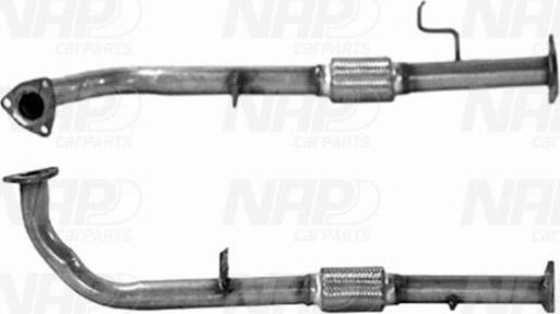 NAP carPARTS CAF10104 - Изпускателна тръба vvparts.bg