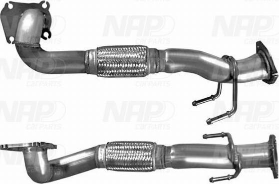 NAP carPARTS CAF10389 - Изпускателна тръба vvparts.bg