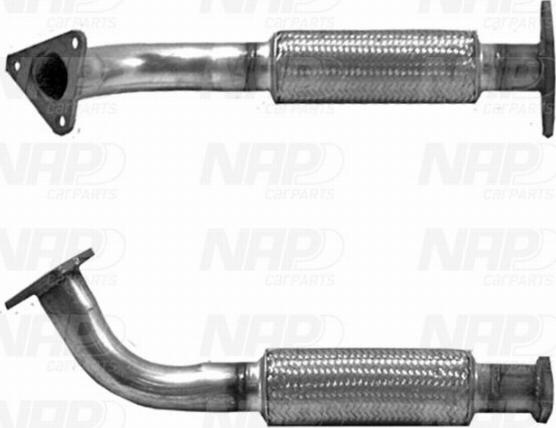 NAP carPARTS CAF10266 - Изпускателна тръба vvparts.bg