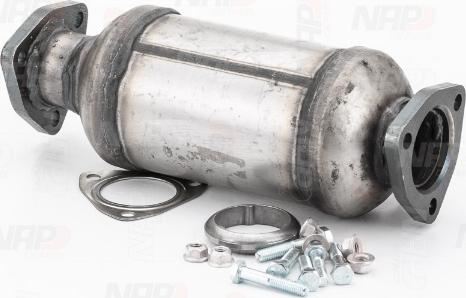 NAP carPARTS CAK10950 - Катализатор vvparts.bg