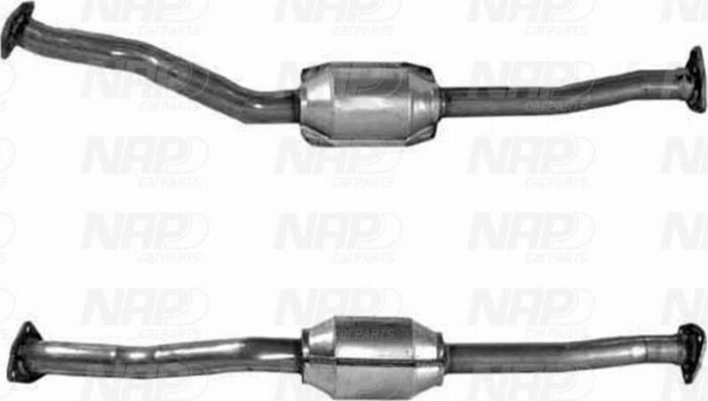 NAP carPARTS CAK10964 - Катализатор vvparts.bg