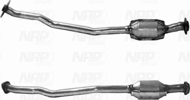 NAP carPARTS CAK10976 - Катализатор vvparts.bg