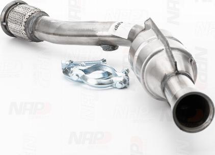 NAP carPARTS CAK10490 - Катализатор vvparts.bg