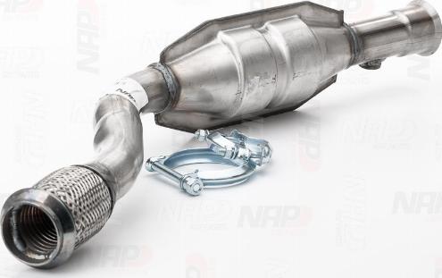 NAP carPARTS CAK10490 - Катализатор vvparts.bg