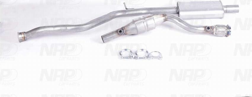 NAP carPARTS CAK10481 - Катализатор vvparts.bg