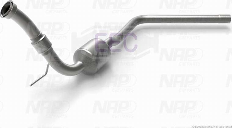 NAP carPARTS CAK10428 - Катализатор vvparts.bg