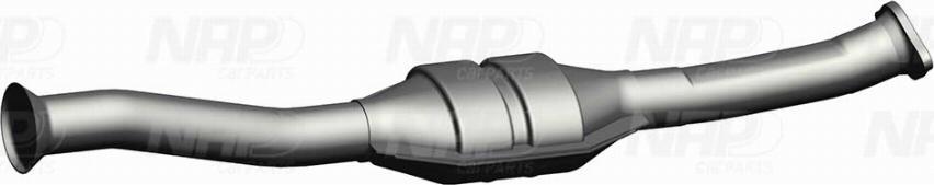 NAP carPARTS CAK10476 - Катализатор vvparts.bg