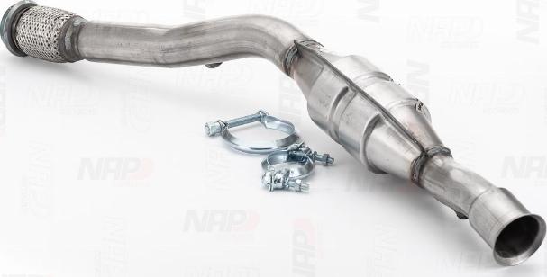 NAP carPARTS CAK10470 - Катализатор vvparts.bg