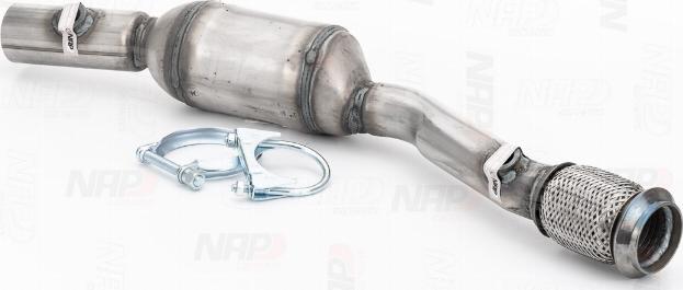 NAP carPARTS CAK10471 - Катализатор vvparts.bg