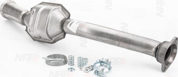 NAP carPARTS CAK10545 - Катализатор vvparts.bg