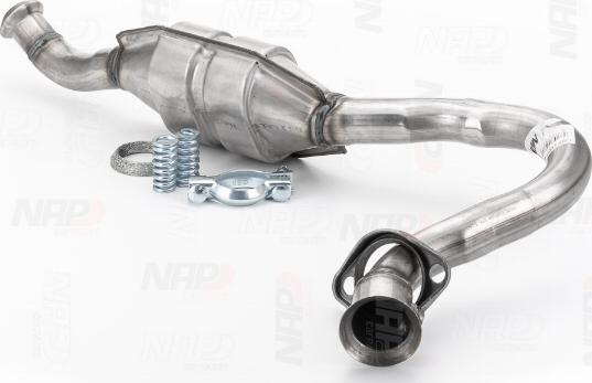 NAP carPARTS CAK10557 - Катализатор vvparts.bg