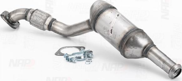 NAP carPARTS CAK10560 - Катализатор vvparts.bg