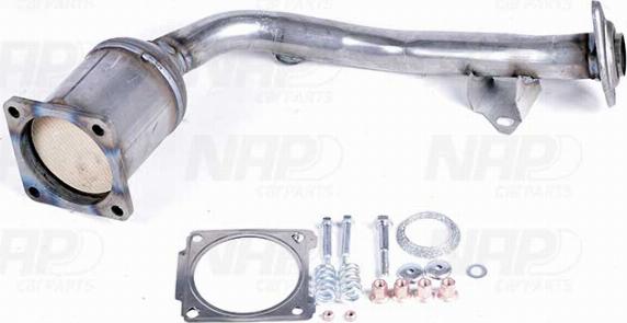 NAP carPARTS CAK10504 - Катализатор vvparts.bg