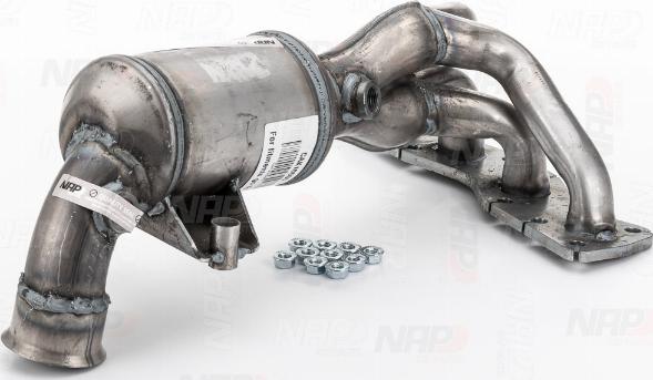 NAP carPARTS CAK10505 - Катализатор vvparts.bg