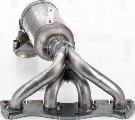 NAP carPARTS CAK10505 - Катализатор vvparts.bg