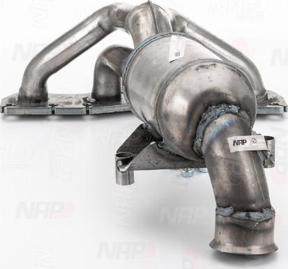 NAP carPARTS CAK10505 - Катализатор vvparts.bg