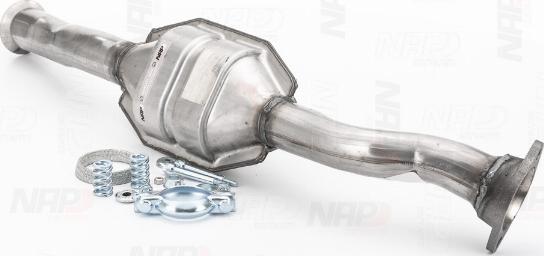 NAP carPARTS CAK10538 - Катализатор vvparts.bg