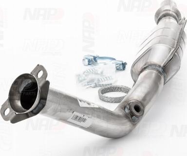 NAP carPARTS CAK10533 - Катализатор vvparts.bg