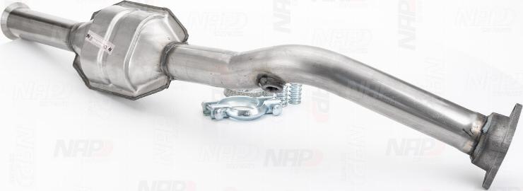 NAP carPARTS CAK10524 - Катализатор vvparts.bg