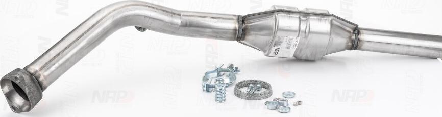 NAP carPARTS CAK10524 - Катализатор vvparts.bg